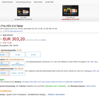 Kindle HDX-Angebote