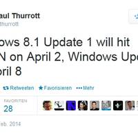 Paul Thurrot-Tweet