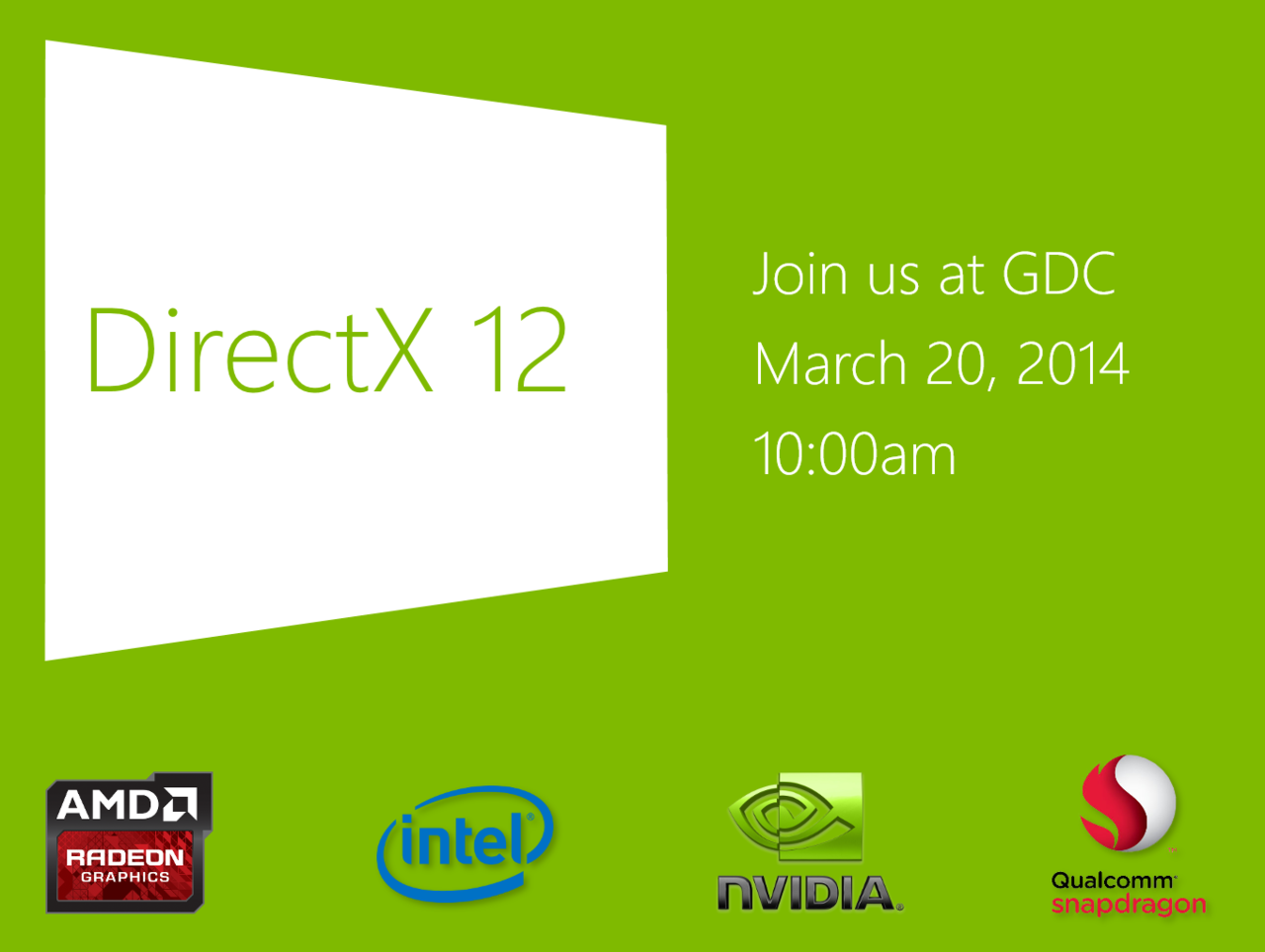 DirectX 12-Ankündigung