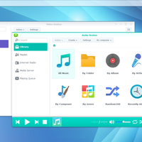 Oberfläche des neuen Disk Station Manager 5.0
