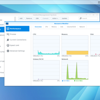 Oberfläche des neuen Disk Station Manager 5.0