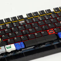 Funktionierende Tastatur aus Lego-Bausteinen 