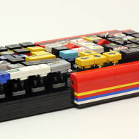 Funktionierende Tastatur aus Lego-Bausteinen 