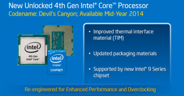 Intel Haswell Refresh: Neue CPUs erscheinen am 11. Mai, K-Prozessoren folgen am 2. Juni