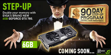 EVGA-Ankündigung: GeForce GTX 780 mit 6 GB Speichermit 