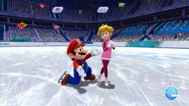 Mario und Sonic bei den olypmischen Winterspielen Sotschi 2014 für Wii U im Test