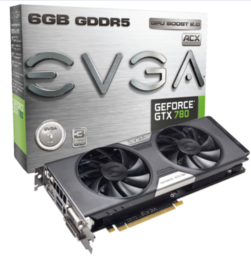 EVGA GeForce GTX 780: Hersteller veröffentlicht zwei Modelle mit 6 GB GDDR5-Speicher