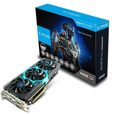 Sapphire R9 290 Vapor-X OC: Übertaktete "Hawaii"-Karte mit Vapor-Chamber-Kühler