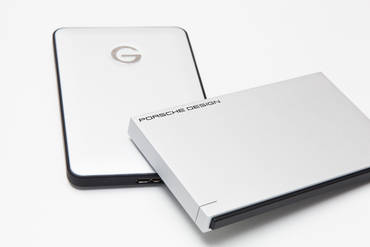 Externe Festplatten: G-Drive slim und LaCie slim Porsche Design im Vergleichstest