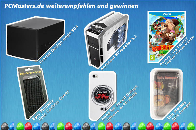 PCMasters.de Ostergewinnspiel 2014