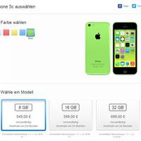 Apple iPhone 5C 8GB Preis