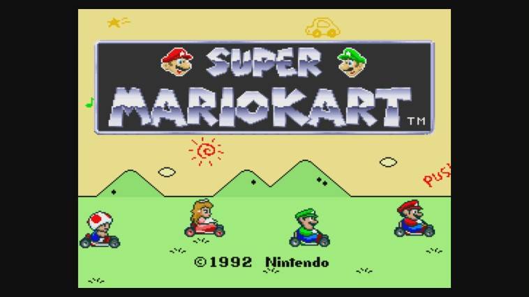 Super Mario Kart Virtual Console