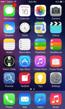 Apple: Mögliche Bilder von iOS 8 aufgetaucht
