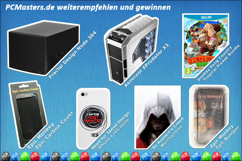 PCMasters.de Ostergewinnspiel 2014 Update