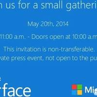 Surface-Event-Einladung