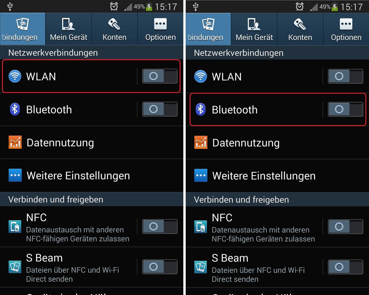 Android Akkulaufzeit Verbessern