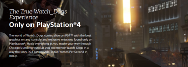 Watch Dogs: PlayStation 4-Besitzer können sich auf 1080p-Auflösung mit 60 FPS freuen