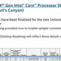 Intel Devil's Canyon: Finale Spezifikationen der "K"-Modelle Core i5-4690K und Core i7-4790K aufgetaucht