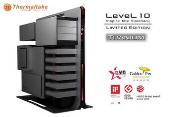 hermaltake Level 10 Titanium Limited Edition 
