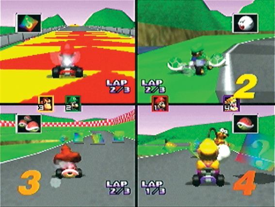 Mario Kart 64 Multiplayer