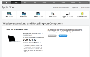 Apple nimmt nun auch iPads, Macs und Windows-Rechner in Zahlung