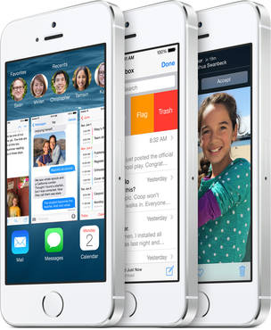 iOS 8-Optik