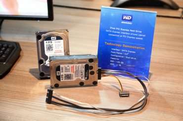 Western Digital präsentiert 3,5-Zoll-Festplatte mit SATA Express