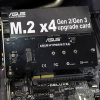 Asus Hyper M.2 X4-Adapter vorgestellt